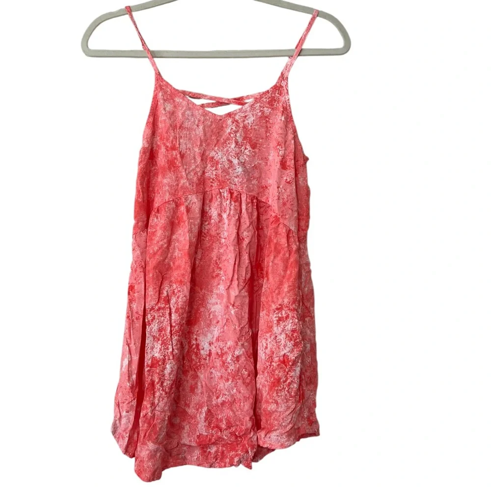 pink and orange marble dress Vero Moda Curve - Maxi Dress - Women - Polyester/Spandex - 16-18 US